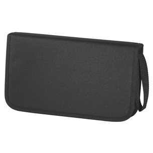 Hama CD/DVD/Blu-ray Wallet 64, melna - Disku soma 00011616