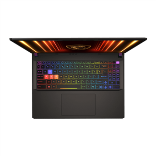 MSI Vector 16 HX AI A2XW, 16'', QHD+, 240 Hz, Ultra 9, 32 GB, 1 TB, RTX 5070 Ti, ENG, pelēka - Portatīvais dators