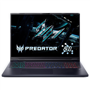 Acer Predator Helios Neo 18, 18'', WQXGA, 240 Hz, Ultra 9, 32 GB, 1 TB, RTX 5070 Ti, ENG, melna - Portatīvais dators NH.QVLEL.001