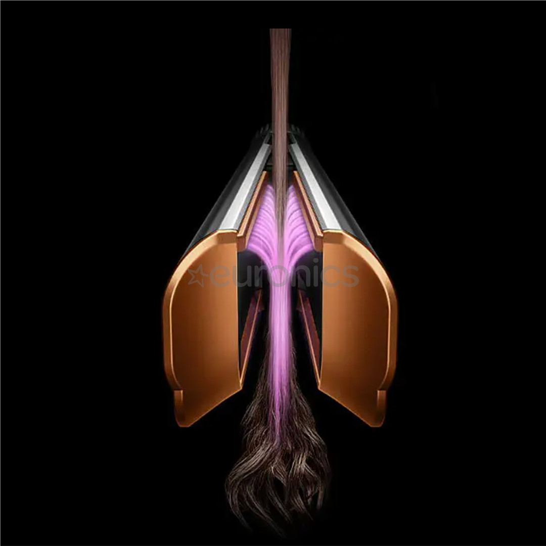 Dyson HT01 Airstrait, pelēka/vara - Matu taisnotājs