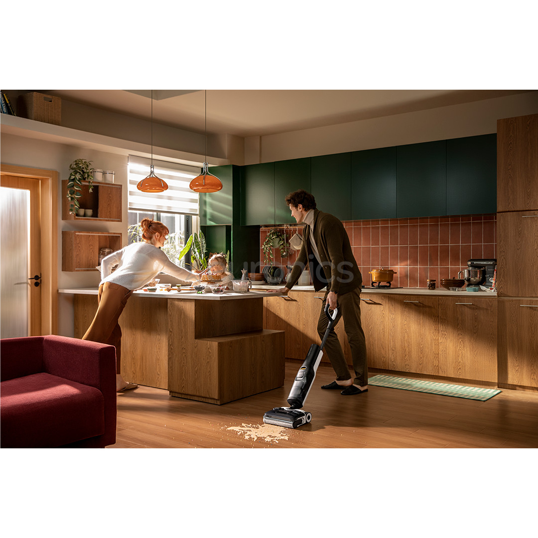 Roborock F25 ACE, Wet & Dry, melna - Bezvadu putekļu sūcējs