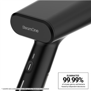 SteamOne Simon XL 2, 2000 W, black - Handheld steamer
