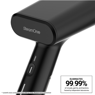 SteamOne Simon XL 2, 2000 W, black - Handheld steamer