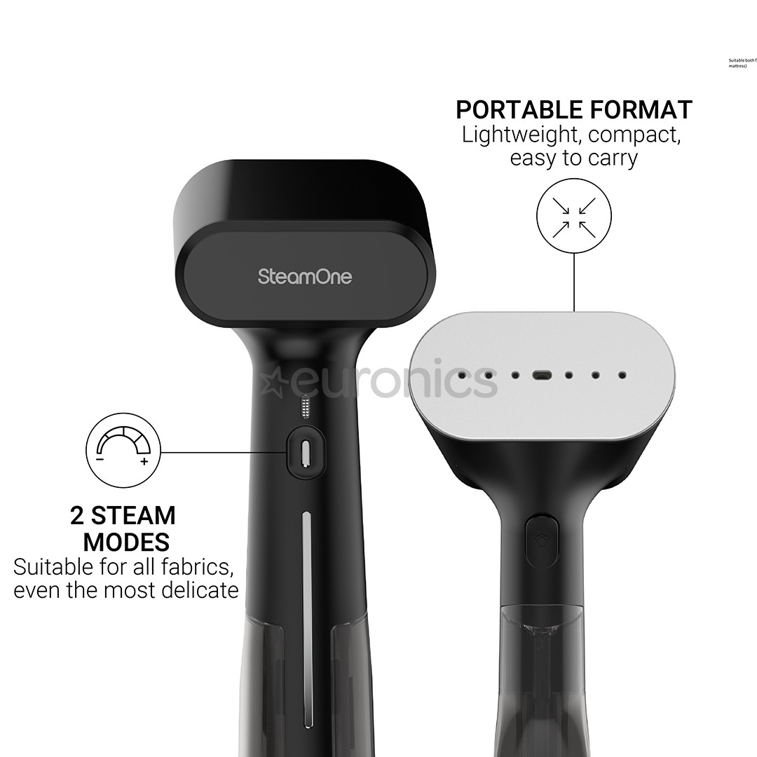SteamOne Simon XL 2, 2000 W, black - Handheld steamer