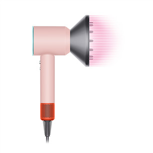 Supersonic HD07 Ceramic Pop, 1600 Вт, зеленый/розовый - Фен