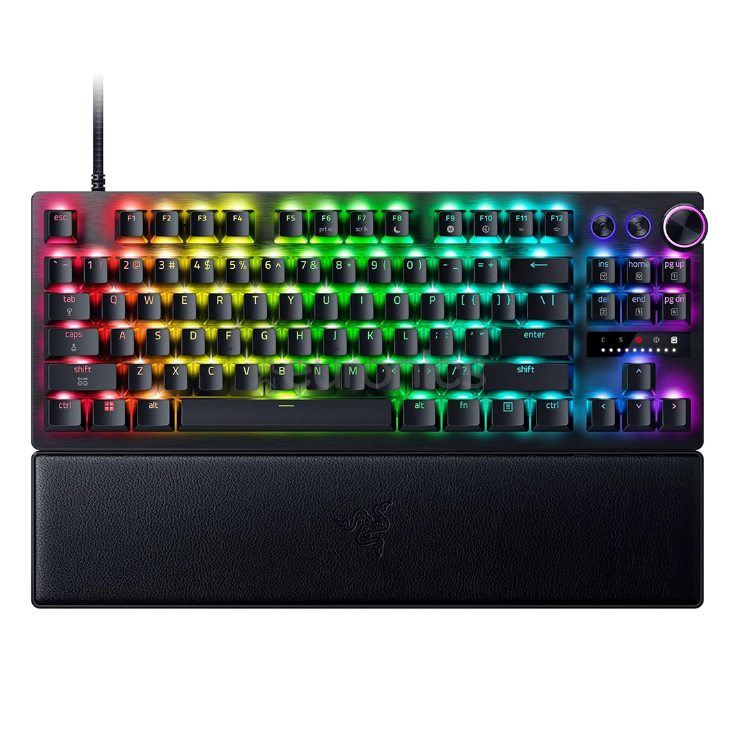 Razer Huntsman V3 Pro 8 KHz TKL, US, melna - Klaviatūra