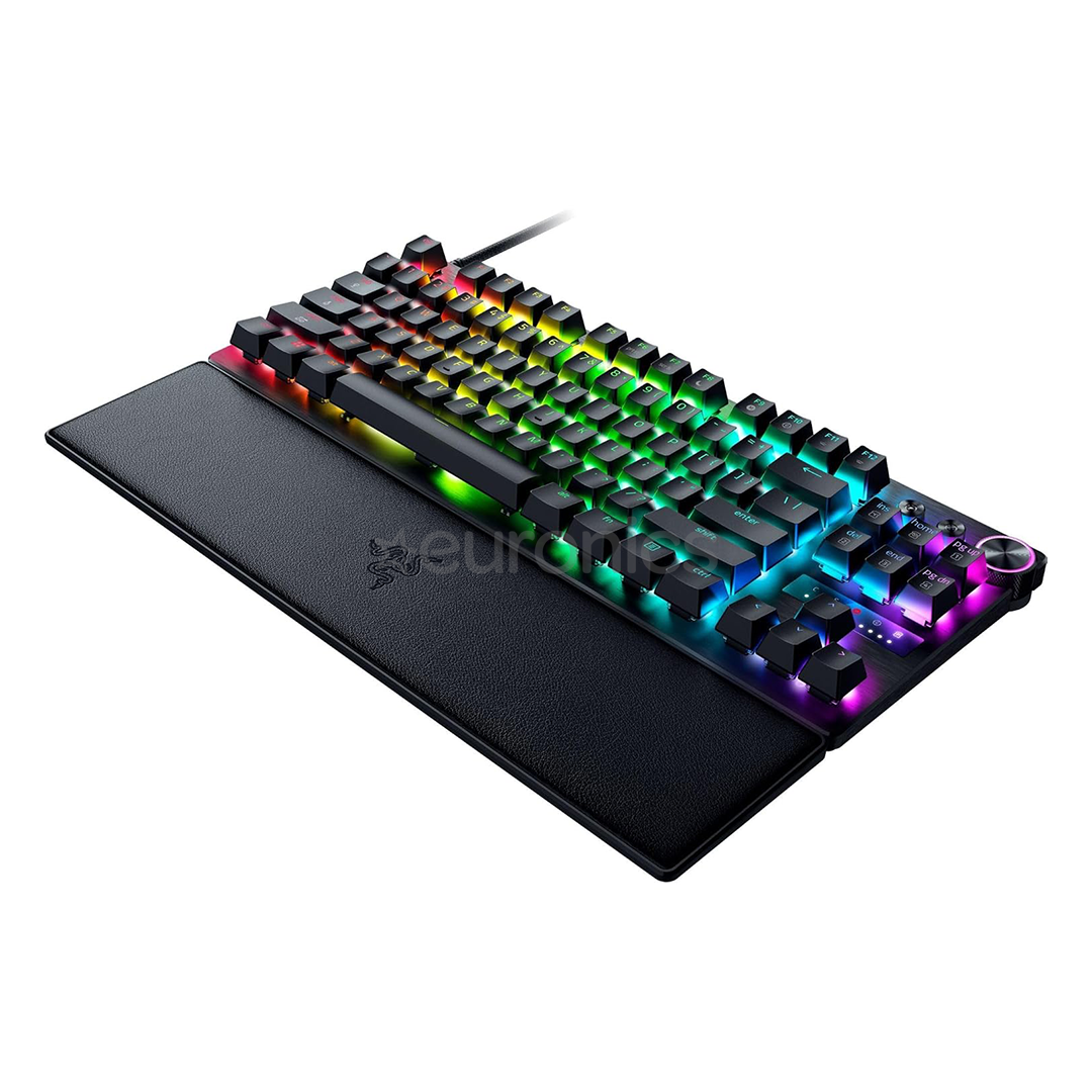 Razer Huntsman V3 Pro 8 KHz TKL, US, melna - Klaviatūra