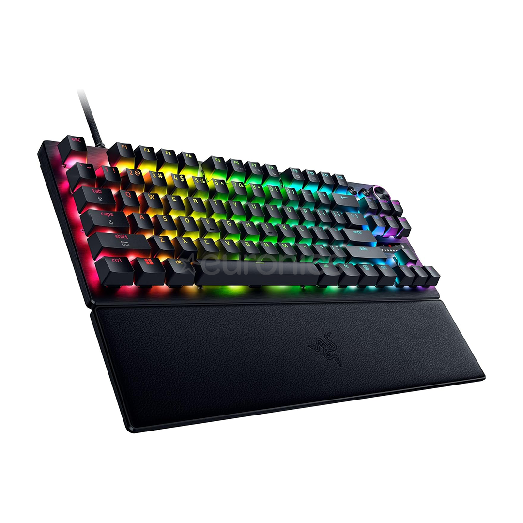 Razer Huntsman V3 Pro 8 KHz TKL, US, melna - Klaviatūra