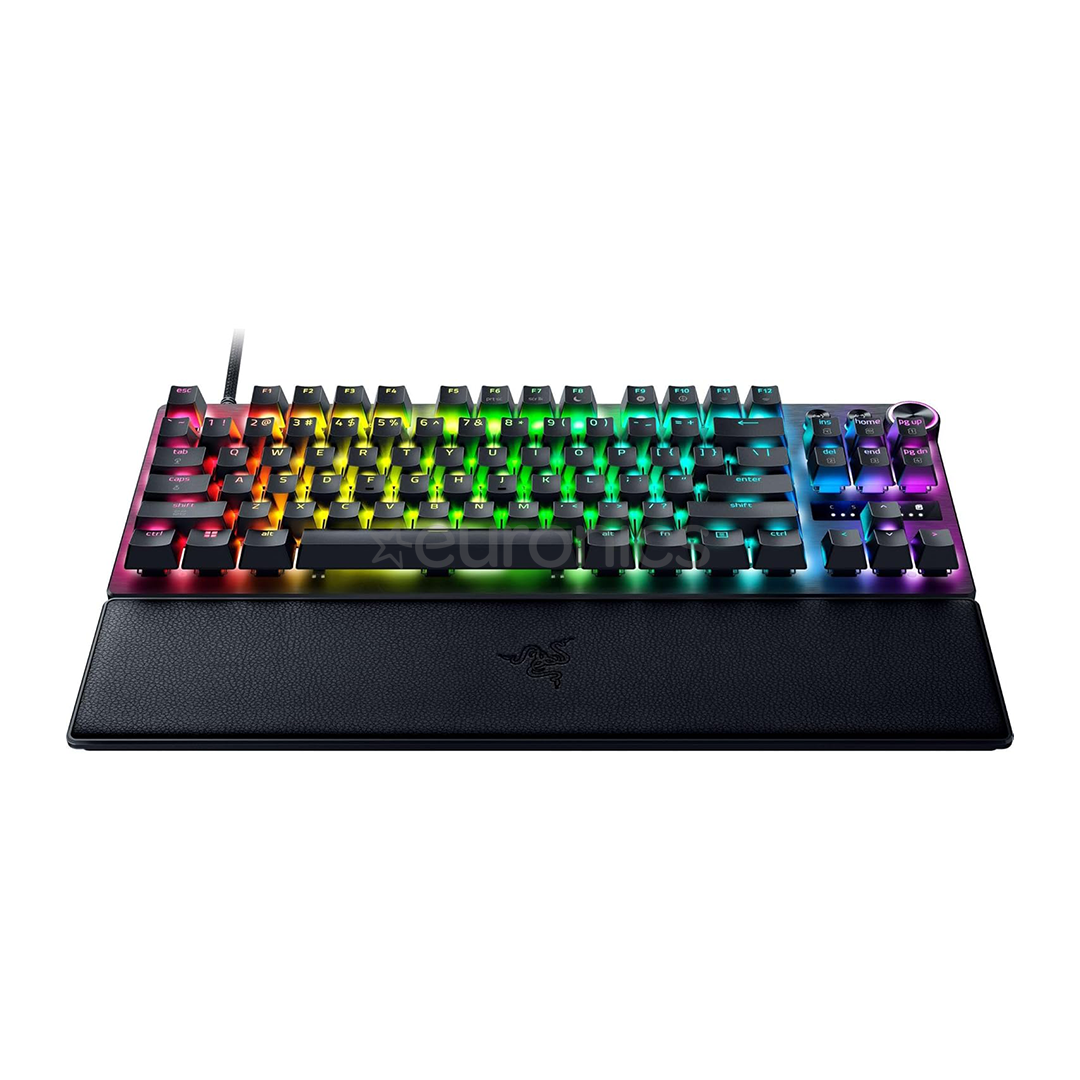 Razer Huntsman V3 Pro 8 KHz TKL, US, melna - Klaviatūra