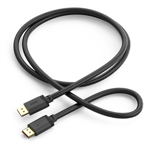 Hama DisplayPort Cable, 16K UHD, 2 m, melna - Vads