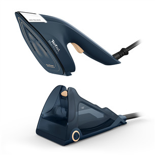 Tefal Duo Power, 2-in-1, 1700 W, dark blue - Steam iron and clothes steamer