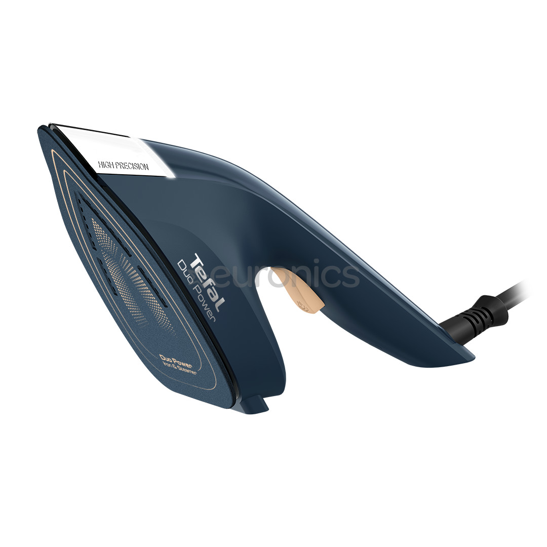 Tefal Duo Power, 2-in-1, 1700 W, dark blue - Steam iron and clothes steamer