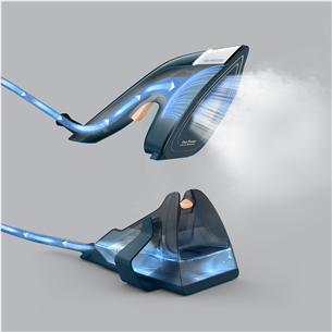 Tefal Duo Power, 2-in-1, 1700 Вт, темно-синий - Паровой утюг и отпариватель для одежды