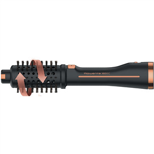 Rowenta Ultimate Experience Virtuose, black/copper - Hot air brush