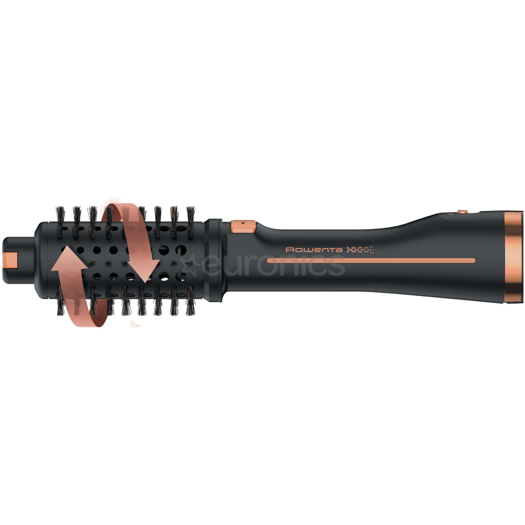 Rowenta Ultimate Experience Virtuose, black/copper - Hot air brush
