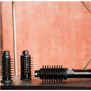 Rowenta Ultimate Experience Virtuose, черный/медный - Фен-щетка