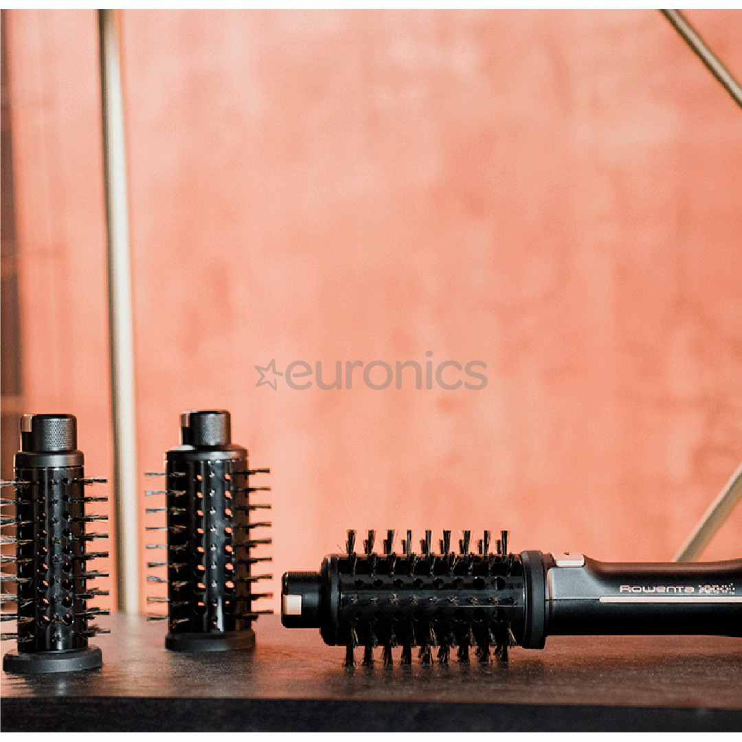 Rowenta Ultimate Experience Virtuose, черный/медный - Фен-щетка