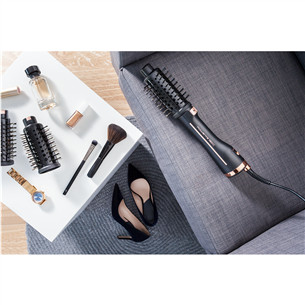 Rowenta Ultimate Experience Virtuose, black/copper - Hot air brush