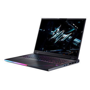 Acer Predator Helios Neo 18 AI, 18'', WQXGA, Mini-LED, 250 Hz, Ultra 9, 32 GB, 2 TB, RTX 5080, ENG, melna - Portatīvais dators