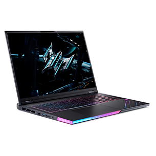 Acer Predator Helios Neo 18 AI, 18'', WQXGA, 165 Hz, Ultra 7, 16 GB, 512 GB, RTX 5060, ENG, melna - Portatīvais dators