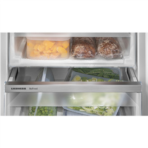 Liebherr Prime BioFresh NoFrost, 245 л, высота 177 см - Интегрируемый холодильник