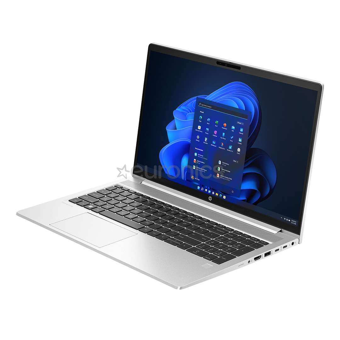 HP ProBook 450 G10, 15,6'', i5, 16 GB, 512 GB, ENG, sudraba - Portatīvais dators