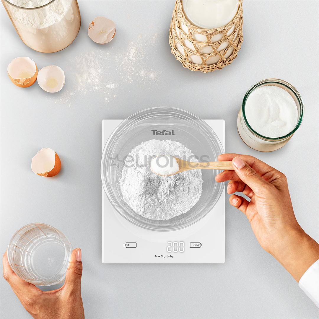 Tefal Essential, белый - Кухонные весы