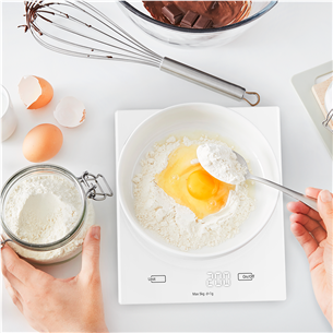 Tefal Essential, white - Kitchen scale