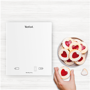 Tefal Essential, white - Kitchen scale