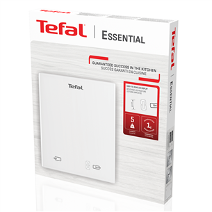 Tefal Essential, white - Kitchen scale