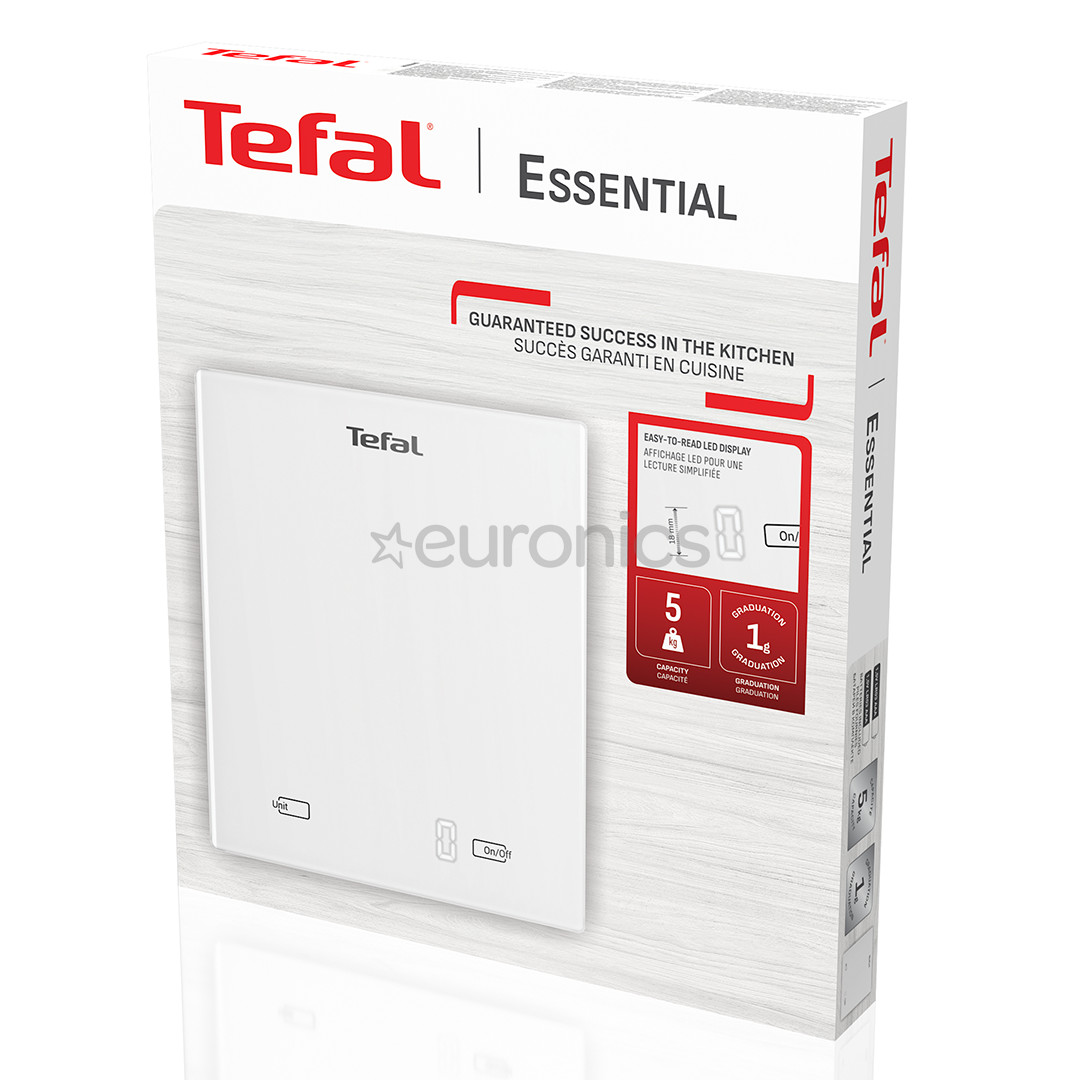 Tefal Essential, белый - Кухонные весы