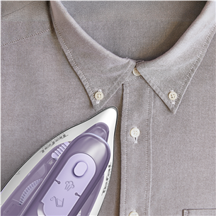 Tefal First Class, 1000 Вт, фиолетовый/белый - Дорожный утюг