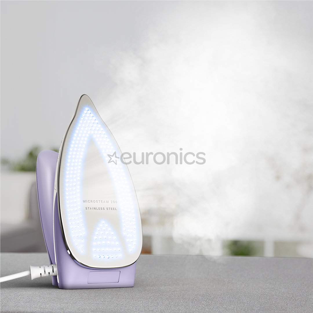 Tefal First Class, 1000 Вт, фиолетовый/белый - Дорожный утюг