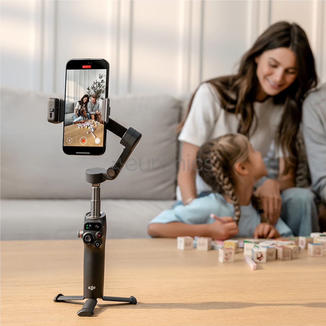 Dji Osmo Mobile 8, melna - Stabilizators