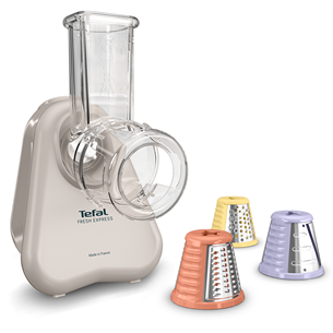 Tefal Fresh Express, light grey - Electric vegetable shredder DN853BE0