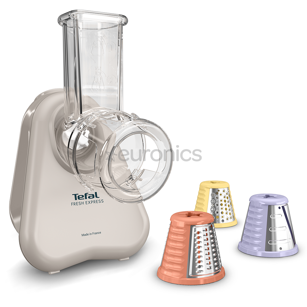 Tefal Fresh Express, light grey - Electric vegetable shredder