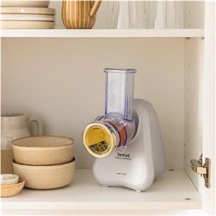 Tefal Fresh Express, light grey - Electric vegetable shredder