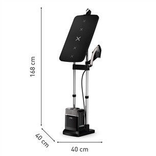 Tefal Ixeo Power, 2170 W, melna - Tvaika gludināšanas sistēma