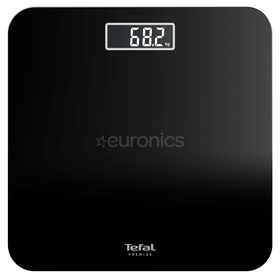 Tefal Premiss, up to 160 kg, black - Bathroom scale