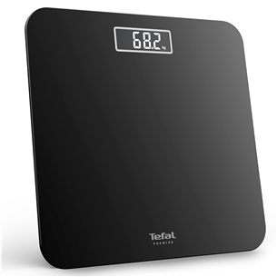 Tefal Premiss, up to 160 kg, black - Bathroom scale