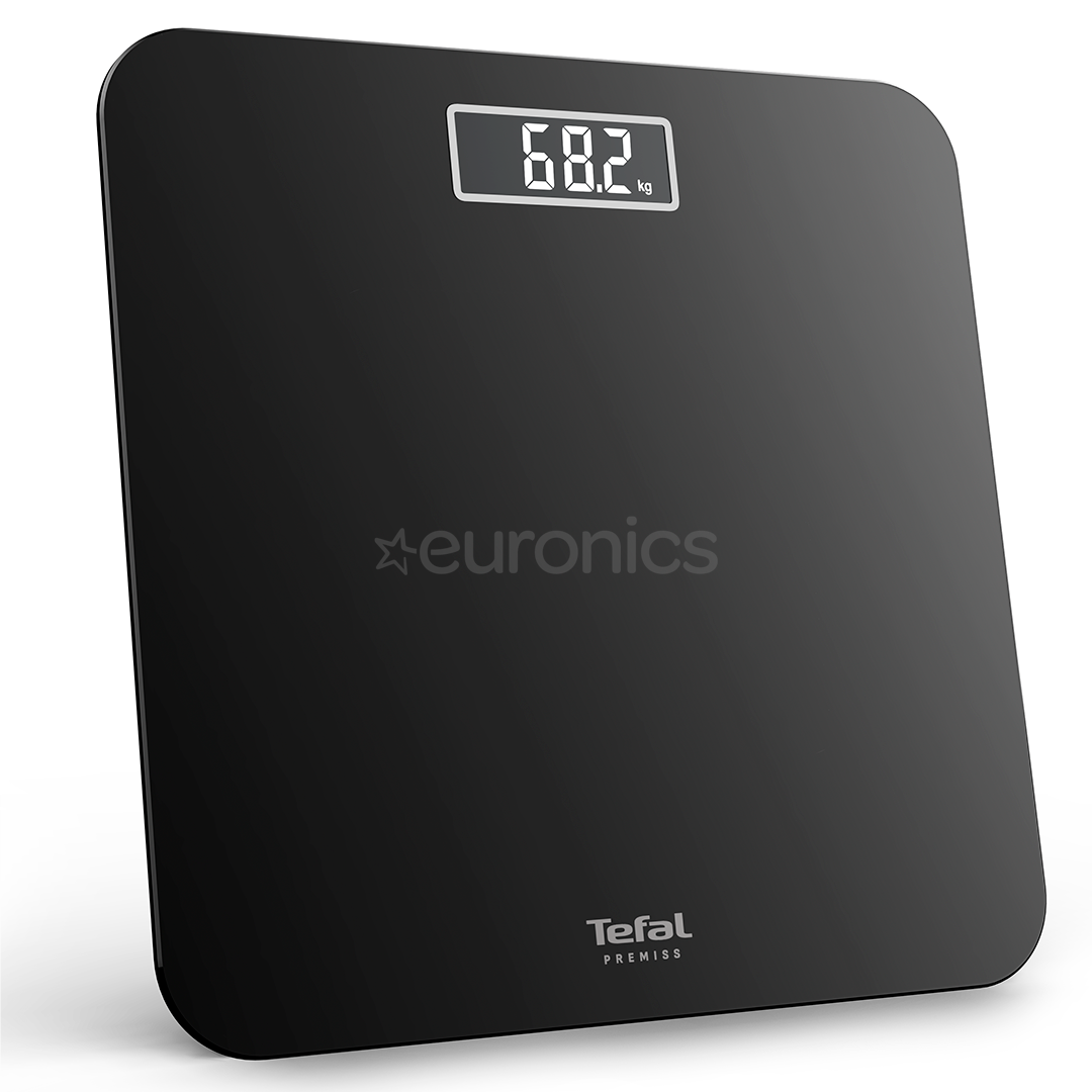 Tefal Premiss, up to 160 kg, black - Bathroom scale