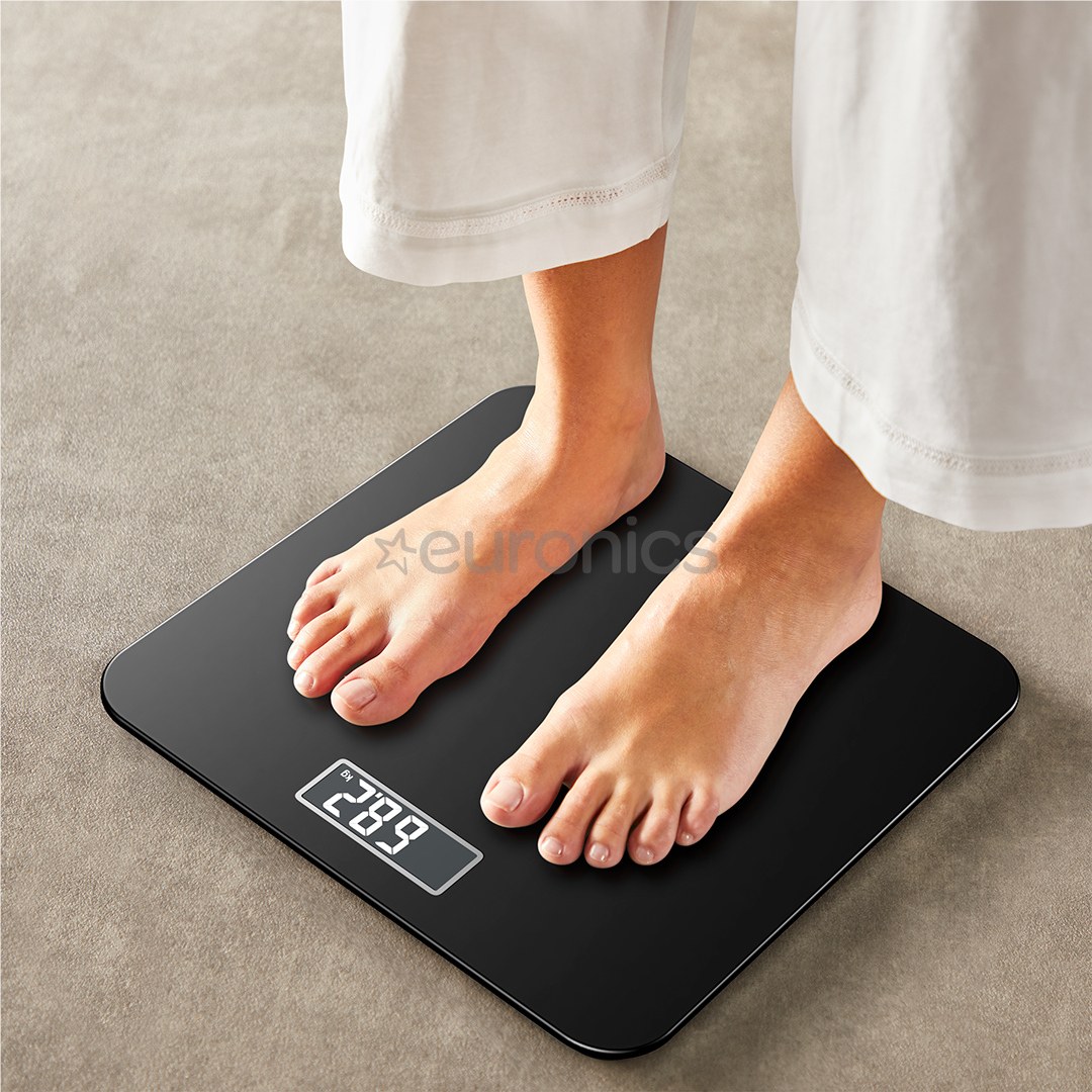 Tefal Premiss, up to 160 kg, black - Bathroom scale