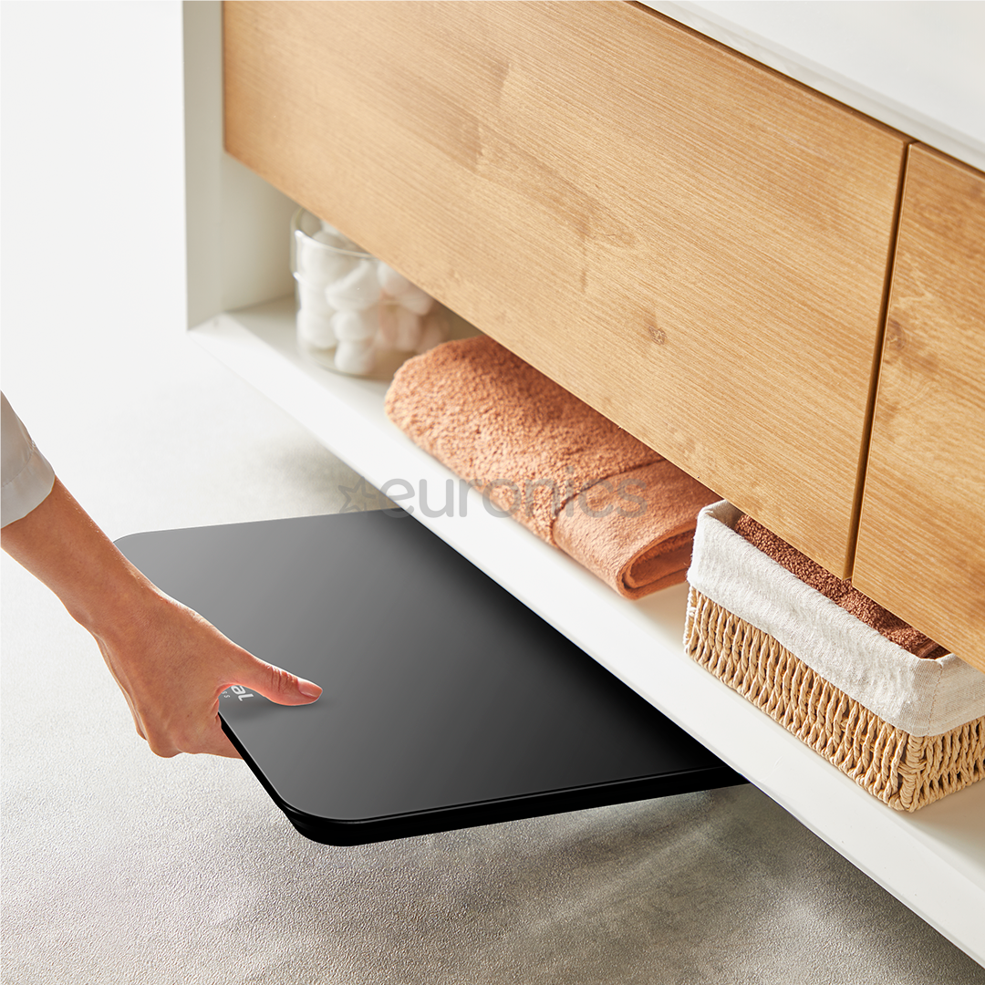 Tefal Premiss, up to 160 kg, black - Bathroom scale