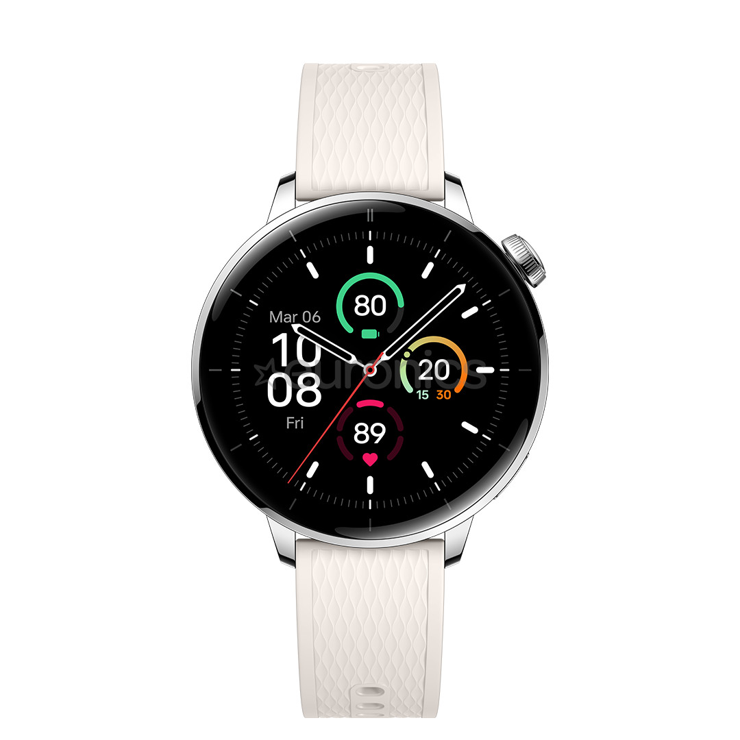OnePlus Watch 3, 43 mm, sudraba - Viedpulkstenis