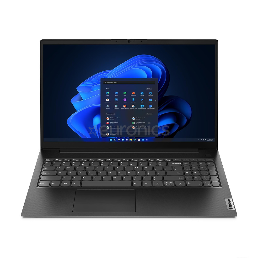 Lenovo V15 Gen 4, 15,6'', TN, Ryzen 5, 16 GB, 512 GB, ENG, melna - Portatīvais dators