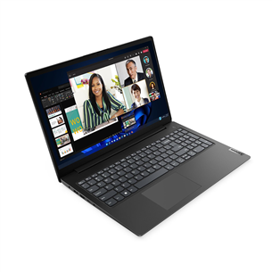 Lenovo V14 Gen 4, 15,6'', TN, Ryzen 5, 16 GB, 512 GB, ENG, melna - Portatīvais dators