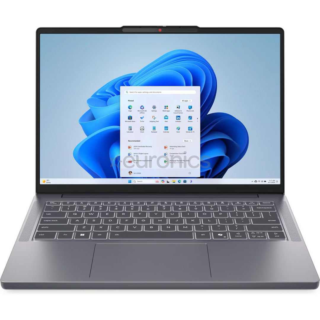 Lenovo IdeaPad Slim 3 16IRH10, 16'', WUXGA, i5, 16 GB, 512 GB, SWE, pelēka - Portatīvais dators