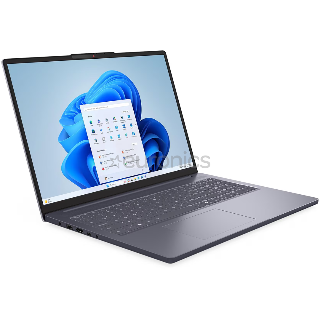 Lenovo IdeaPad Slim 3 16IRH10, 16'', WUXGA, i5, 16 GB, 512 GB, SWE, pelēka - Portatīvais dators