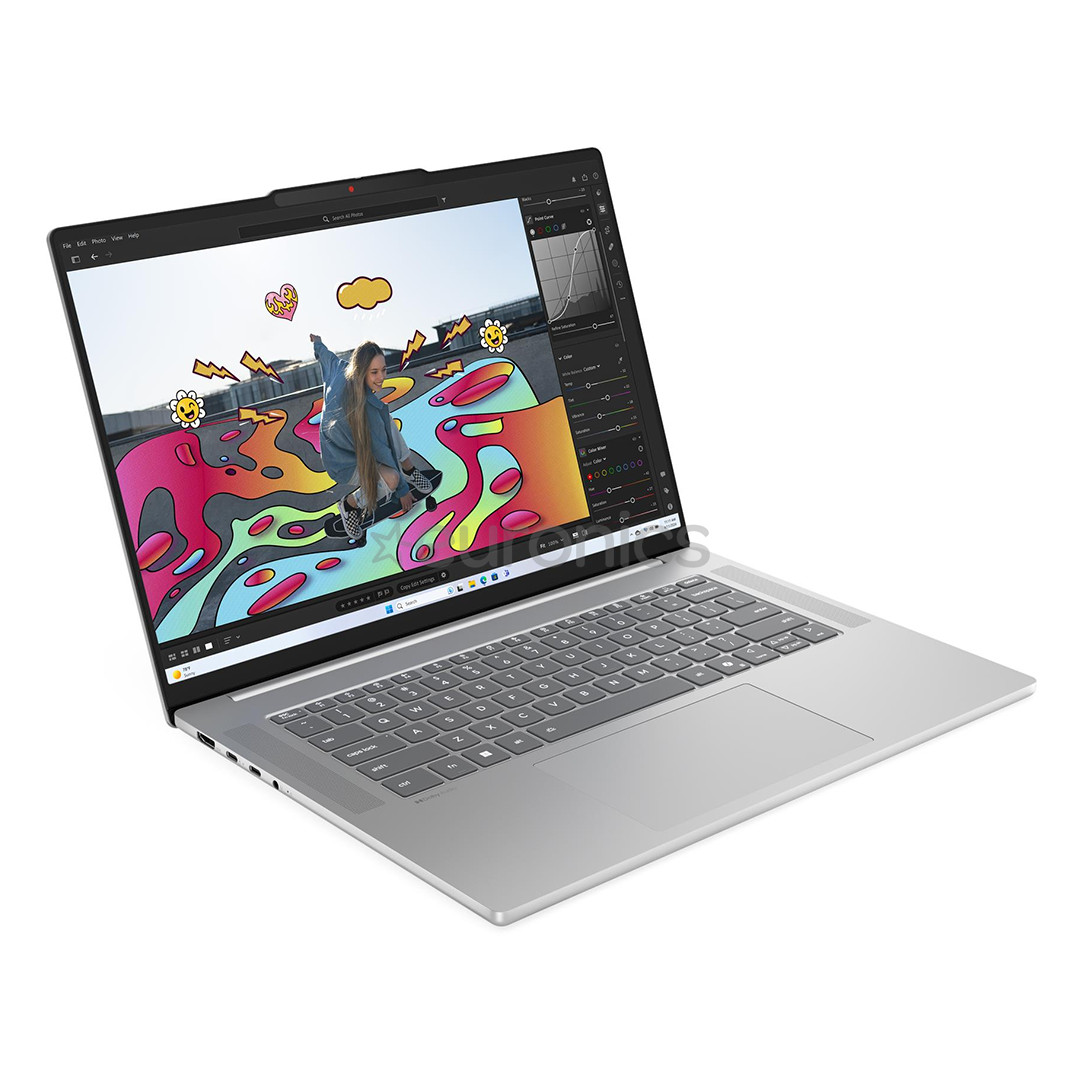Lenovo IdeaPad Slim 5 Gen 10, 15,1'', WQXGA, OLED, 165 Hz, Ryzen 5, 16 GB, 512 GB, SWE, pelēka - Portatīvais dators