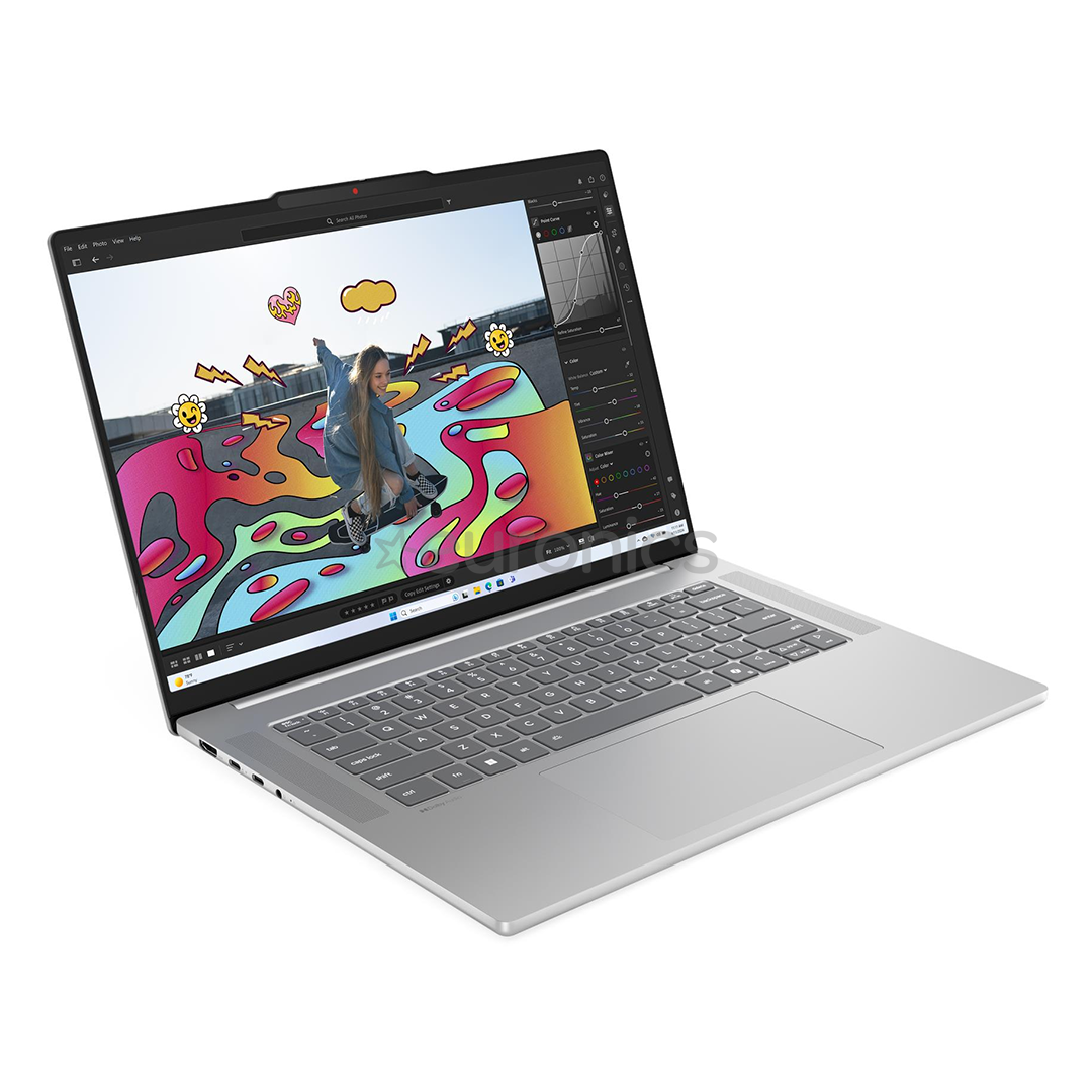 Lenovo IdeaPad Slim 5 Gen 10, 15,1'', WQXGA, OLED, 165 Hz, Ryzen 5, 16 GB, 512 GB, SWE, pelēka - Portatīvais dators